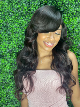 Load image into Gallery viewer, Best friend 22” warm brown w/sangria highlights