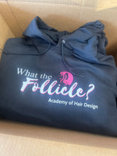 Load image into Gallery viewer, What The Follicle Academy Hoodies
