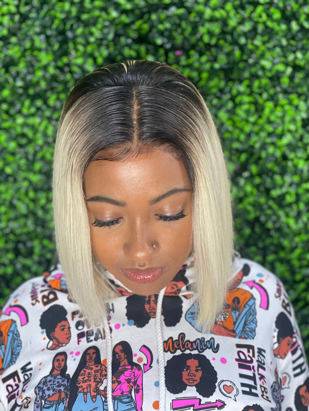 Icy Blonde Brittney Bob