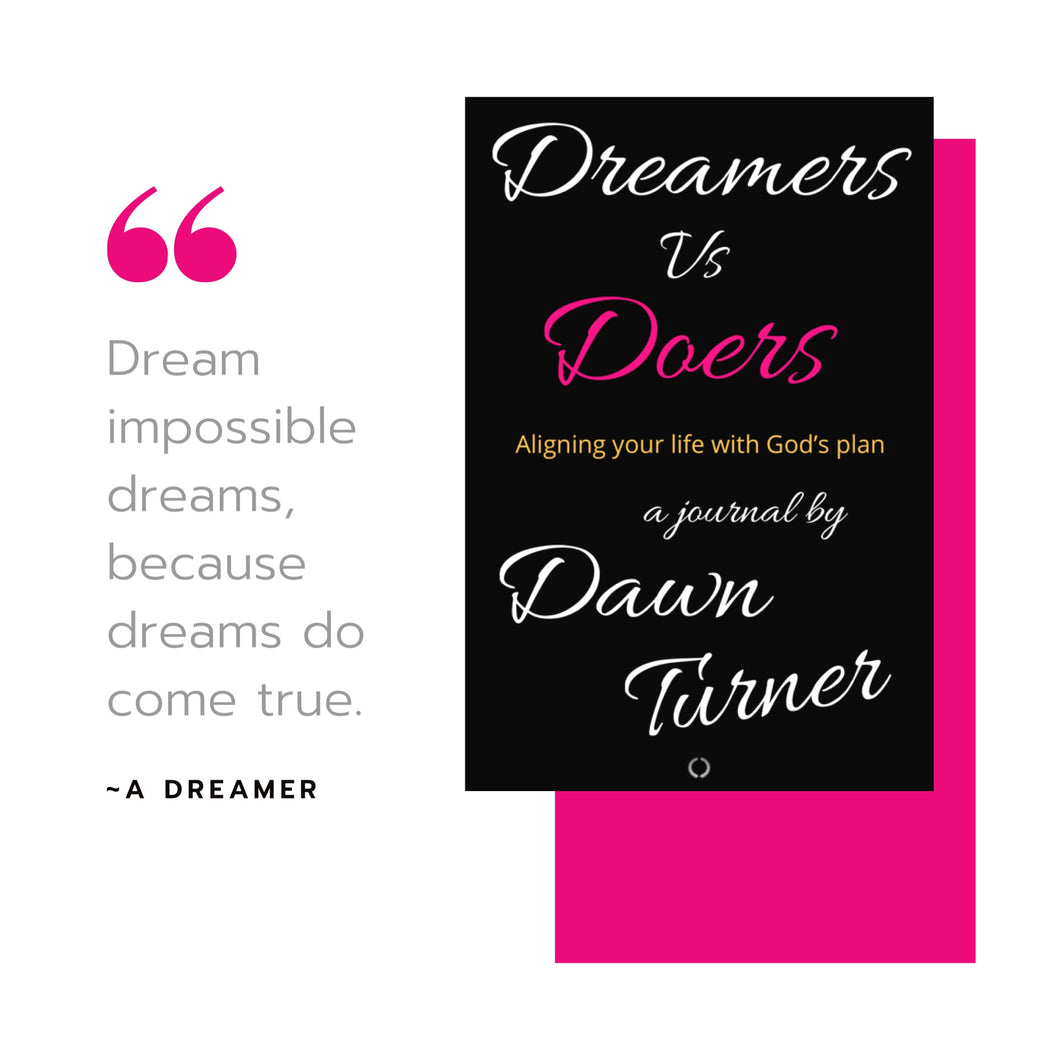 Dreamers vs Doers Prayer Journal